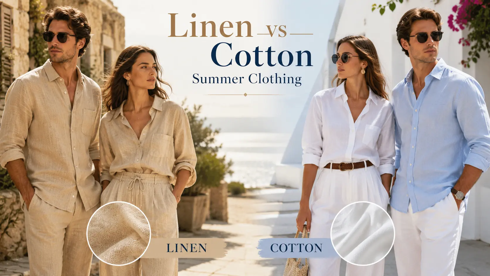 Linen vs Cotton Summer Clothing