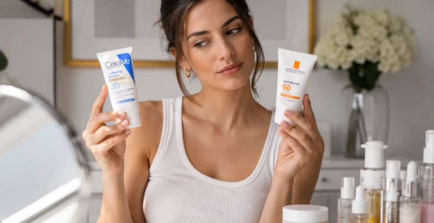 Drugstore Sunscreen vs High End Sunscreen