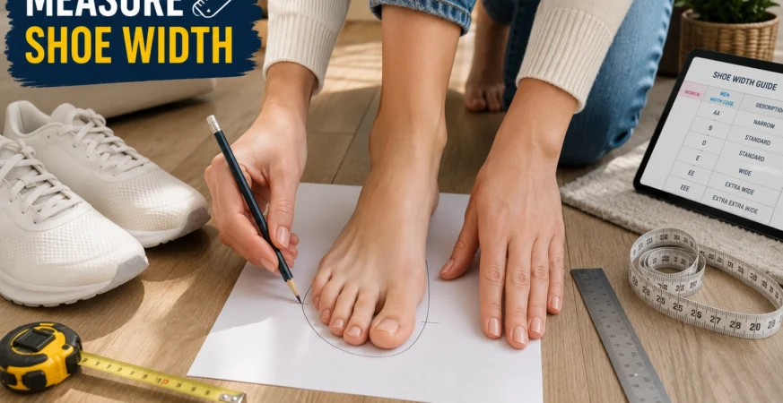 How To Measure Shoe Width At Home