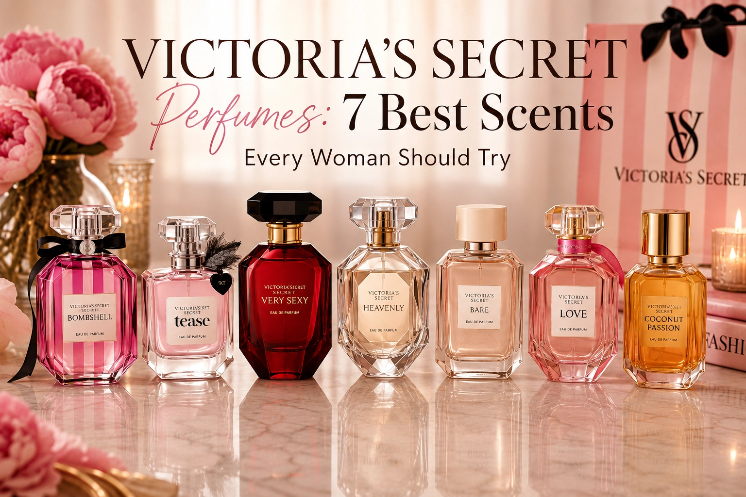 7 best Victoria's Secret perfumes including Bombshell and Tease